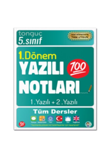 TONGUÇ 5.Sınıf YAZILI NOTLARI 1. DÖNEM 1 VE 2.YAZILI - TONGUÇ YAYINLARI