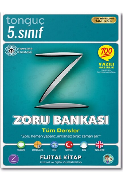 TONGUÇ 5.Sınıf TÜM DERSLER ZORU BANKASI - TONGUÇ YAYINLARI