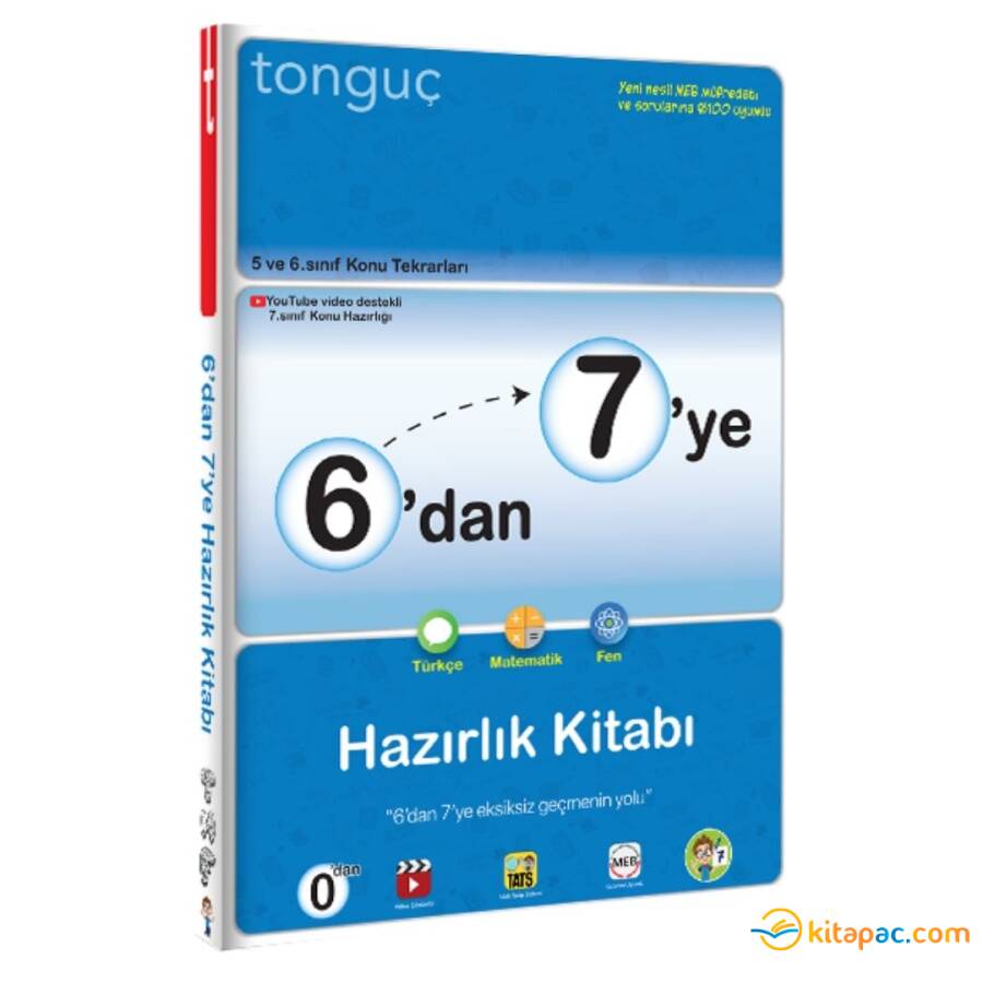 TONGUÇ 6 dan 7 ye HAZIRLIK KİTABI - 1