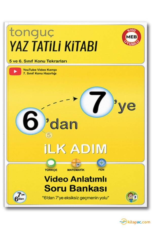 TONGUÇ 6 dan 7 ye HAZIRLIK KİTABI - 1