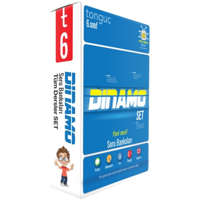TONGUÇ 6.Sınıf DİNAMO TÜM DERSLER SORU BANKASI SETİ - TONGUÇ YAYINLARI