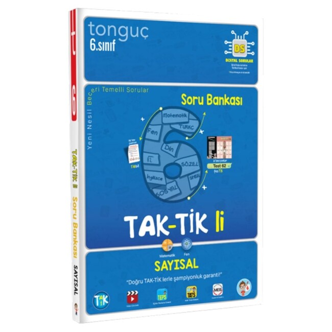 TONGUÇ 6.Sınıf TAKTİKLİ SAYISAL Soru Bankası - TONGUÇ YAYINLARI