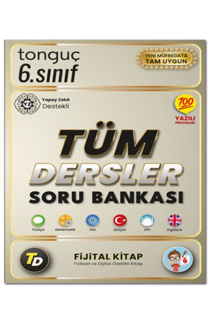 TONGUÇ 6.Sınıf TÜM DERSLER SORU BANKASI - TONGUÇ YAYINLARI