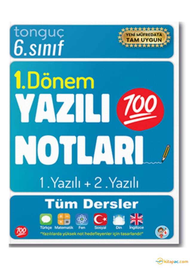 TONGUÇ 6.Sınıf YAZILI NOTLARI 1. DÖNEM 1 VE 2. YAZILI - 1