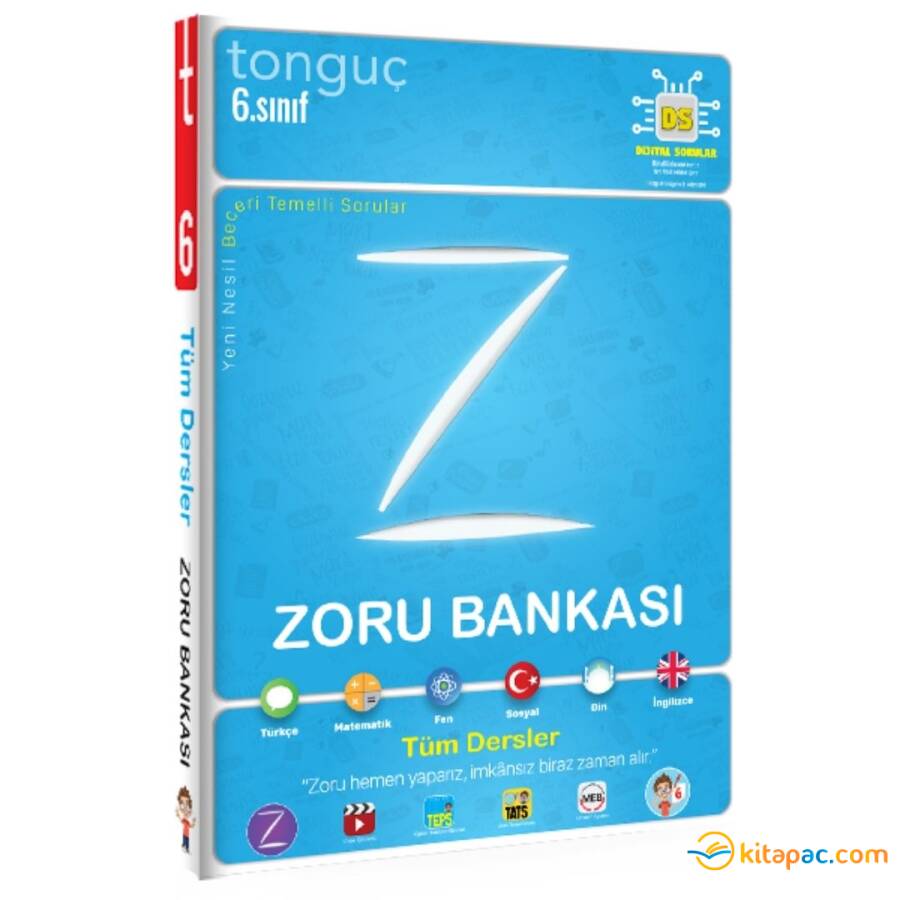 TONGUÇ 6.Sınıf ZORU BANKASI TÜM DERSLER - 1