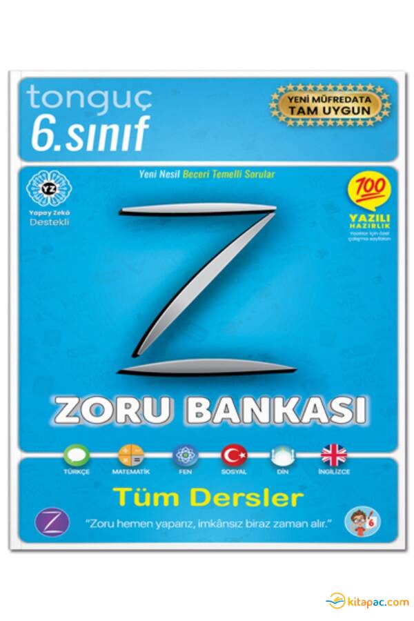 TONGUÇ 6.Sınıf ZORU BANKASI TÜM DERSLER - 1