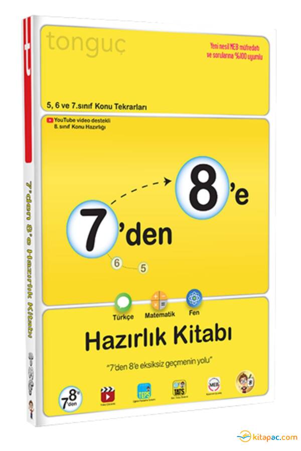 TONGUÇ 7 DEN 8 E HAZIRLIK KİTABI - 1
