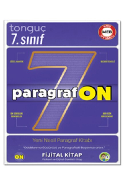 TONGUÇ 7.SINIF PARAGRAFON SORU BANKASI - TONGUÇ YAYINLARI