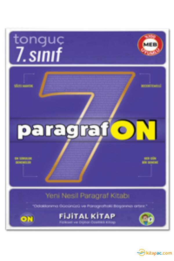 TONGUÇ 7.SINIF PARAGRAFON SORU BANKASI - 1