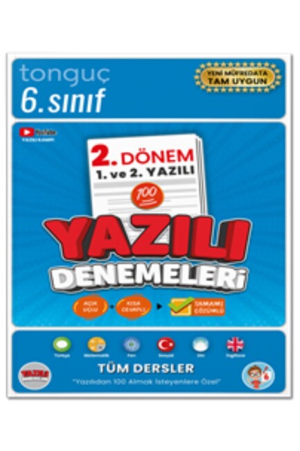 TONGUÇ 7.Sınıf TONGUÇCUP CHECK-UP DENEMELERİ - TONGUÇ YAYINLARI