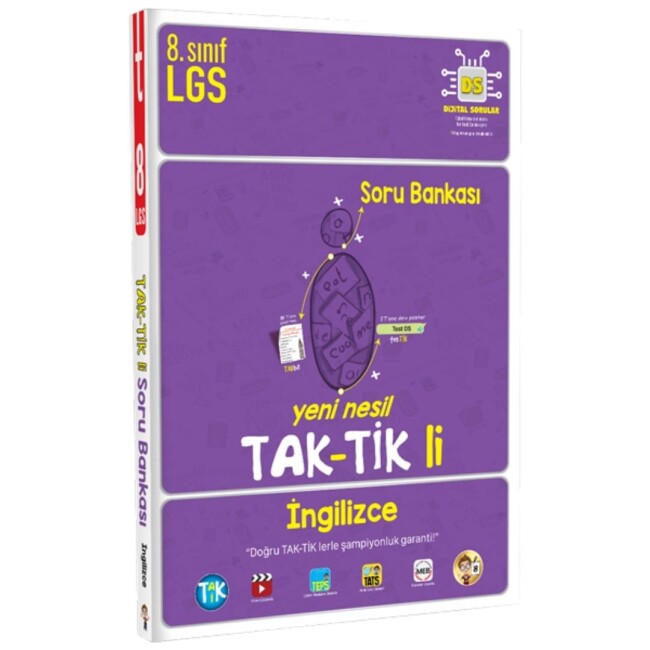 TONGUÇ 8.Sınıf İNGİLİZCE TAKTİKLİ Soru Bankası - TONGUÇ YAYINLARI