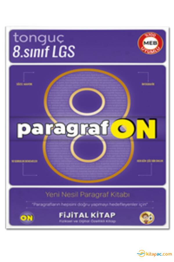 TONGUÇ 8.SINIF LGS PARAGRAFON SORU BANKASI - 1