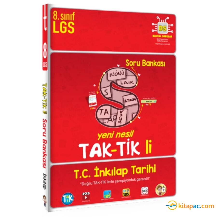 TONGUÇ 8.Sınıf T.C. İNKILAP TARİHİ VE ATATÜRKÇÜLÜK TAKTİKLİ Soru Bankası - 1