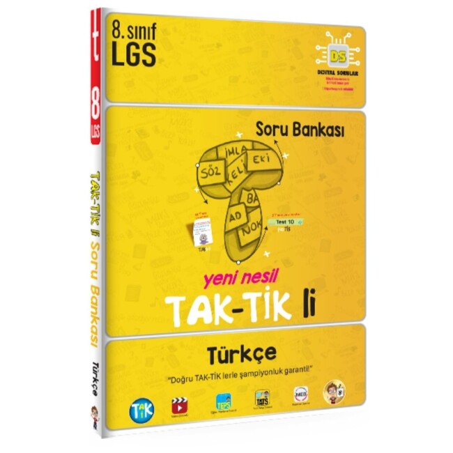 TONGUÇ 8.Sınıf TÜRKÇE TAKTİKLİ Soru Bankası - TONGUÇ YAYINLARI