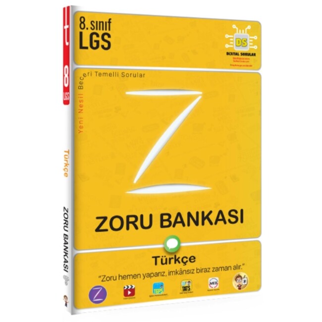 TONGUÇ 8.Sınıf TÜRKÇE Zoru Bankası - TONGUÇ YAYINLARI
