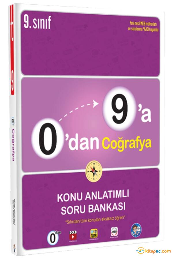 TONGUÇ 9.Sınıf 0 dan 9 a COĞRAFYA Konu Anlatımlı Soru Bankası - 1