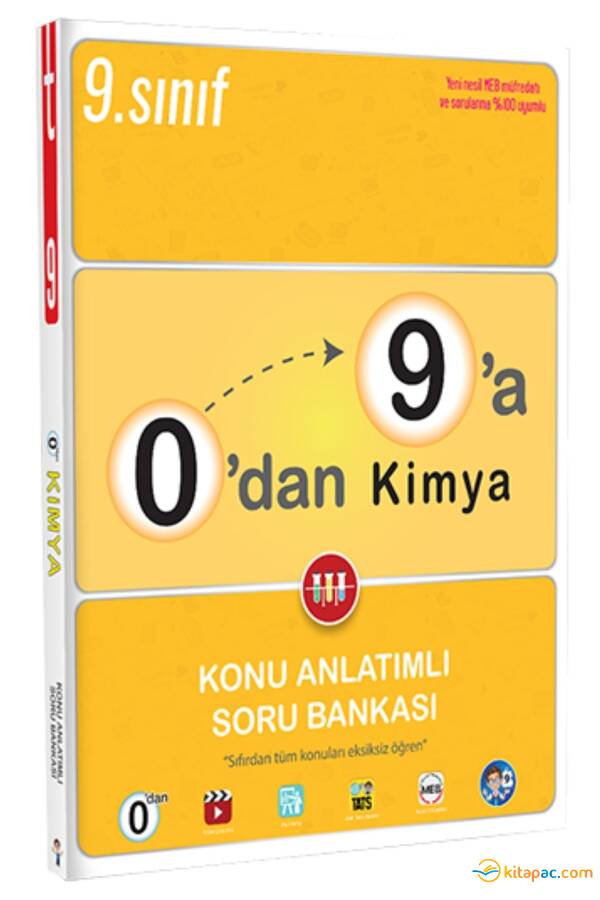 TONGUÇ 9.Sınıf 0 dan 9 a KİMYA K.A. Soru Bankası - 1