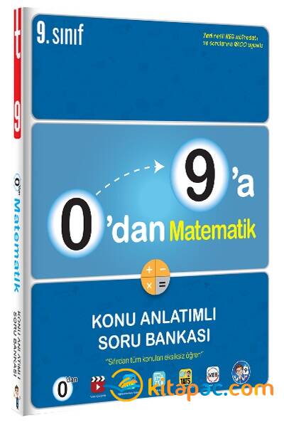 TONGUÇ 9.Sınıf 0 dan 9 a MATEMATİK Konu Anlatımlı Soru Bankası - 1