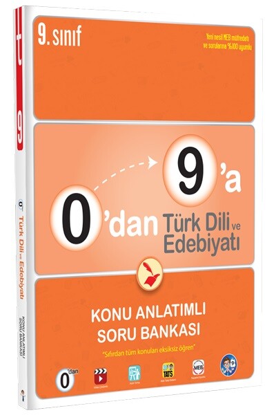 TONGUÇ 9.Sınıf 0 dan 9 a TÜRK DİLİ ve EDEBİYATI Konu AnlatımlıS.B - TONGUÇ YAYINLARI