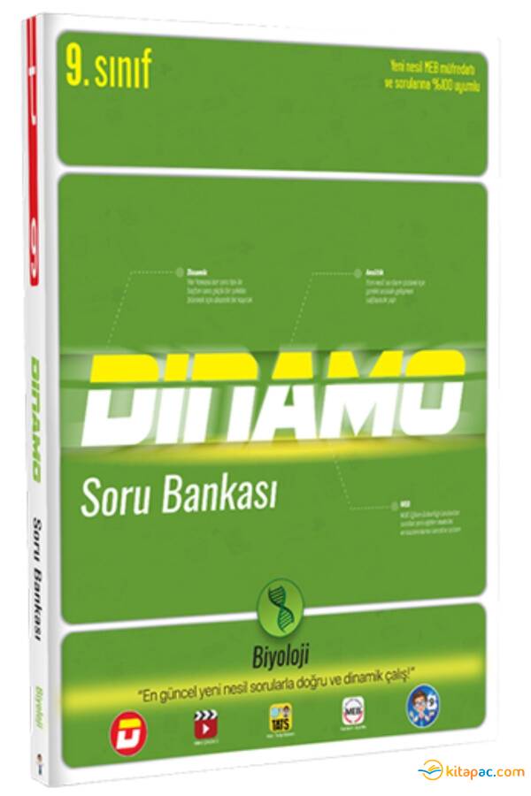 TONGUÇ 9.Sınıf BİYOLOJİ DİNAMO Soru Bankası - 1