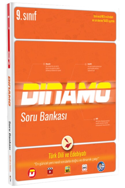 TONGUÇ 9.Sınıf DİNAMO TÜRK DİLİ VE EDEBİYATI Soru Bankası - TONGUÇ YAYINLARI