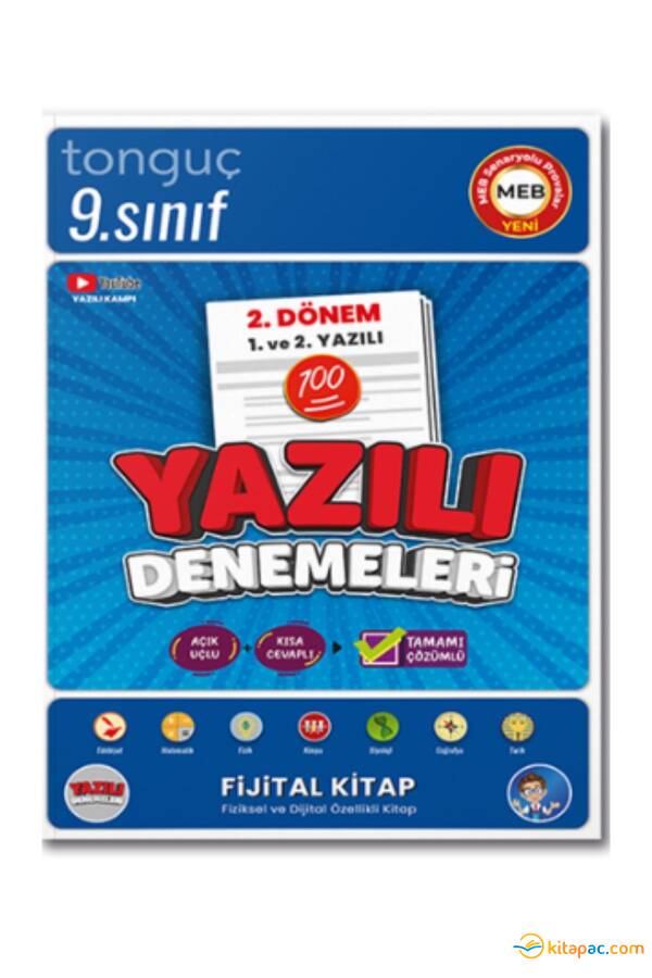 TONGUÇ 9.Sınıf YAZILI DENEMELERİ 2. DÖNEM 1.ve 2.YAZILI - 1