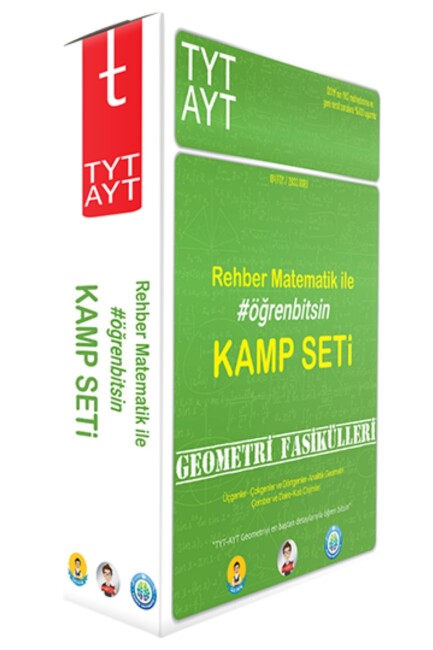 TONGUÇ TYT AYT GEOMETRİ FASİKÜLLERİ REHBER MATEMATİK İLE KAMP SETİ - TONGUÇ YAYINLARI