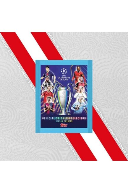 TOPPS 2025 UEFA ŞAMPİYONLAR LİGİ STİCKER - MYTHOS CARDS