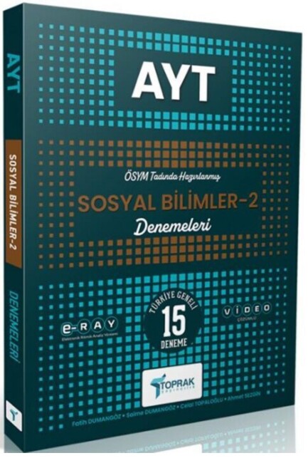 TOPRAK AYT SOSYAL BİLİMLER 2 DENEME - TOPRAK YAYINCILIK