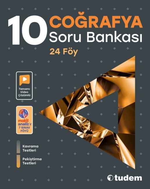 TUDEM 10.Sınıf COĞRAFYA Soru Bankası - TUDEM EĞİTİM YAYINLARI