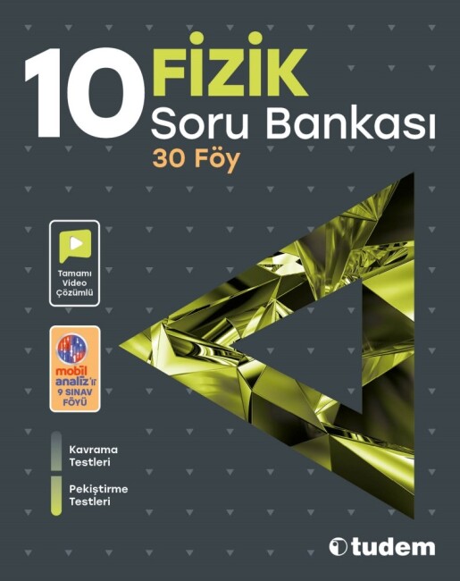 TUDEM 10.Sınıf FİZİK Soru Bankası - TUDEM EĞİTİM YAYINLARI