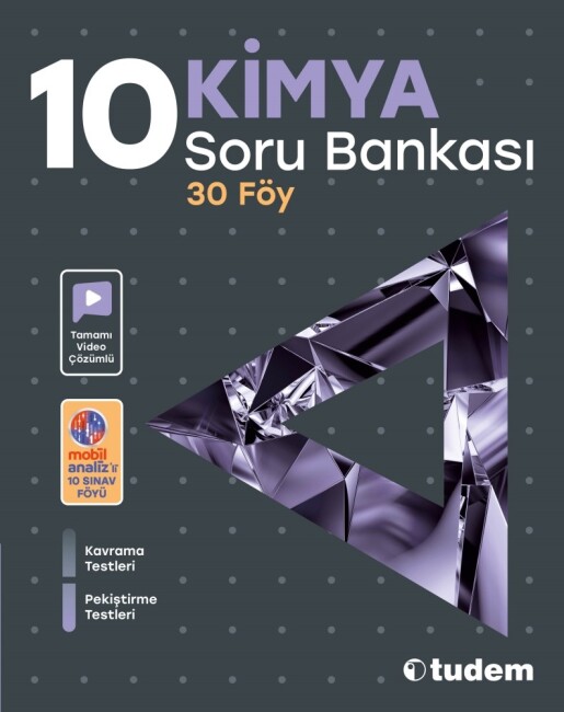 TUDEM 10.Sınıf KİMYA Soru Bankası - TUDEM EĞİTİM YAYINLARI