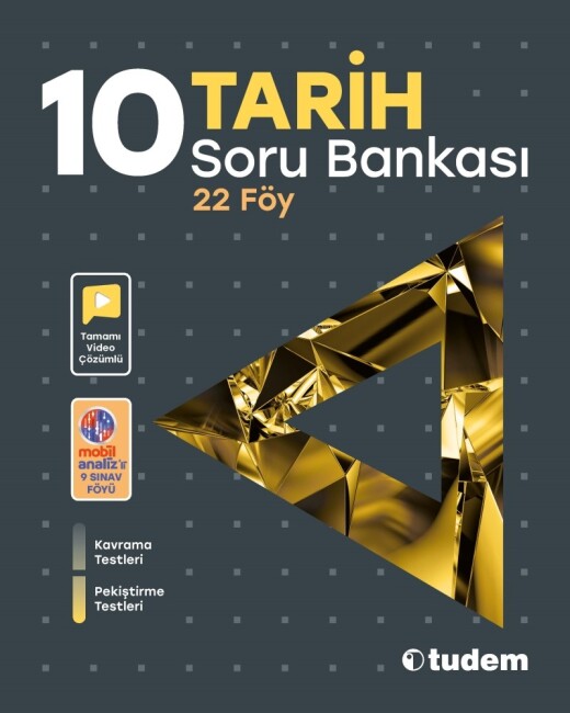 TUDEM 10.Sınıf TARİH Soru Bankası - TUDEM EĞİTİM YAYINLARI