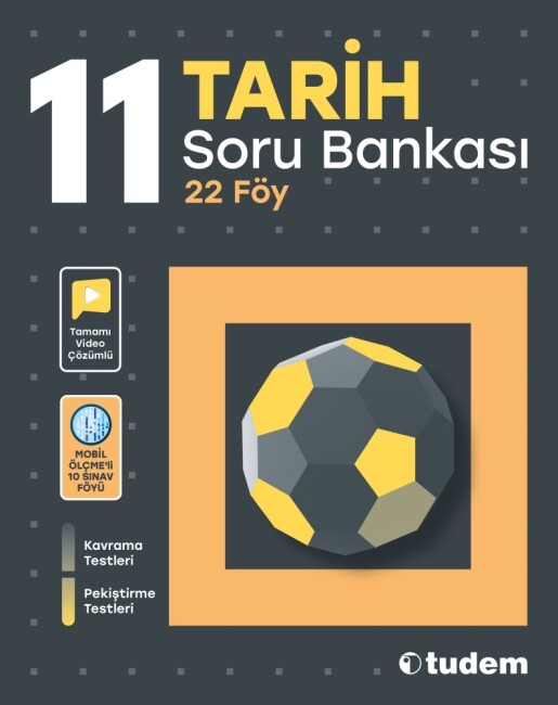 TUDEM 11.Sınıf TARİH Soru Bankası - TUDEM EĞİTİM YAYINLARI