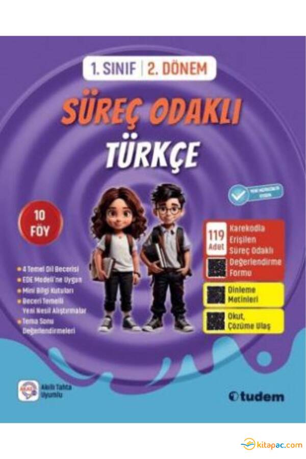 TUDEM 1.SINIF 2.DÖNEM SÜREÇ ODAKLI TÜRKÇE - 1