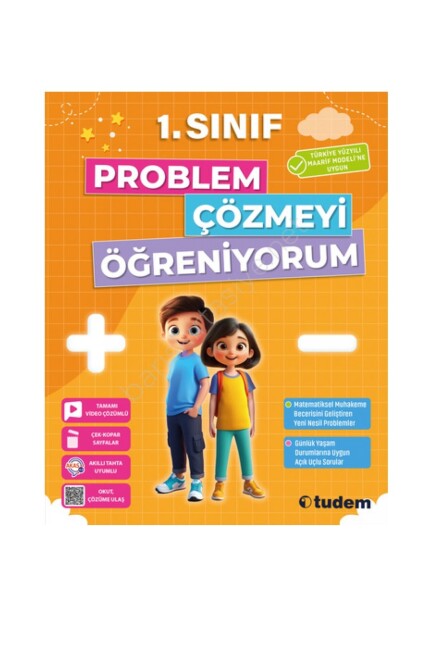 TUDEM 1.SINIF PROBLEM ÇÖZMEYİ ÖĞRENİYORUM - TUDEM EĞİTİM YAYINLARI