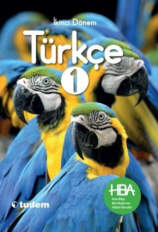 TUDEM 1.Sınıf TÜRKÇE HEPSİ BİR ARADA İkinci Dönem - TUDEM EĞİTİM YAYINLARI