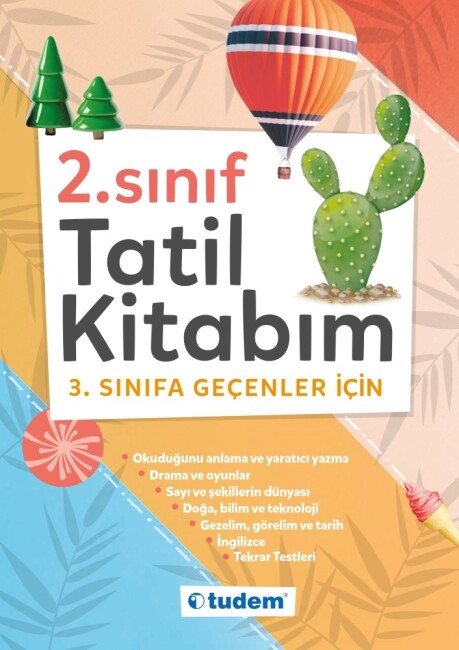 TUDEM 2.Sınıf TATİL KİTABIM 3. SINIFA GEÇENLER İÇİN - TUDEM EĞİTİM YAYINLARI