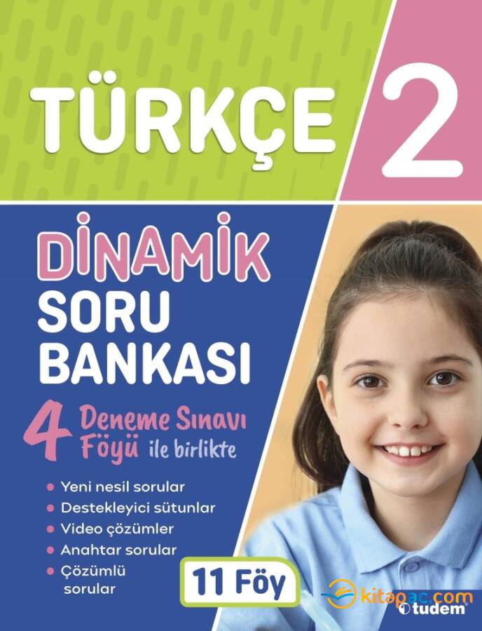 TUDEM 2.Sınıf TÜRKÇE DİNAMİK Soru Bankası - 1