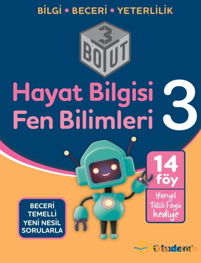 TUDEM 3.Sınıf HAYAT BİLGİSİ FEN BİLİMLERİ 3 BOYUT Beceri Temelli Yeni Nesil Sorularla - 1