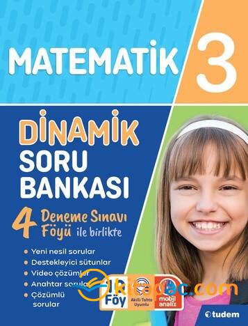 TUDEM 3.Sınıf MATEMATİK DİNAMİK Soru Bankası - 1