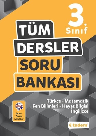 TUDEM 3.Sınıf TÜM DERSLER Soru Bankası - TUDEM EĞİTİM YAYINLARI