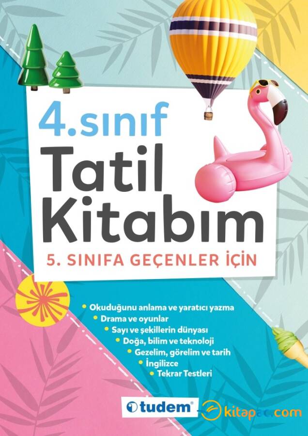 TUDEM 4.Sınıf TATİL KİTABIM 5. SINIFA GEÇENLER İÇİN - 1