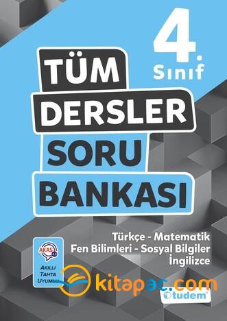 TUDEM 4.Sınıf TÜM DERSLER Soru Bankası - 1