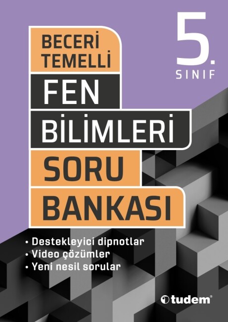 TUDEM 5.Sınıf FEN BİLİMLERİ Beceri Temelli Soru Bankası - TUDEM EĞİTİM YAYINLARI