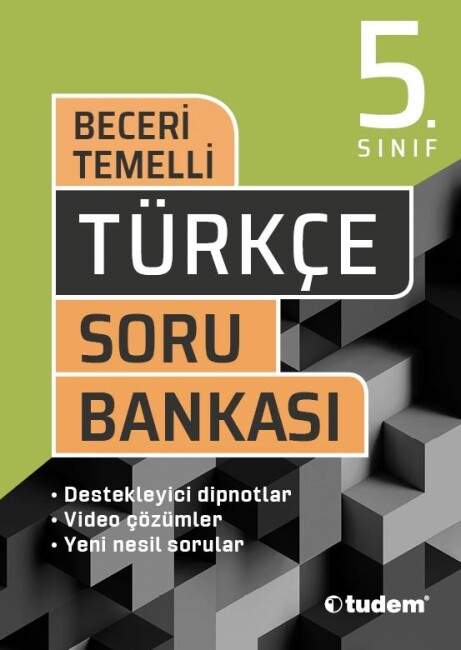 TUDEM 5.Sınıf TÜRKÇE BECERİ TEMELLİ Soru Bankası - TUDEM EĞİTİM YAYINLARI