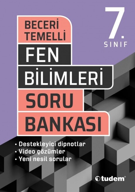 TUDEM 7.Sınıf FEN BİLİMLERİ Beceri Temelli Soru Bankası - TUDEM EĞİTİM YAYINLARI