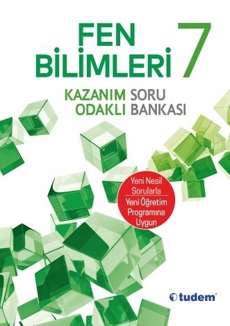 TUDEM 7.Sınıf FEN BİLİMLERİ K.O.Soru Bankası - TUDEM EĞİTİM YAYINLARI