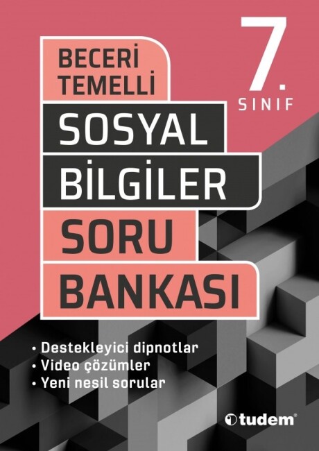 TUDEM 7.Sınıf SOSYAL BİLGİLER Beceri Temelli Soru Bankası - TUDEM EĞİTİM YAYINLARI
