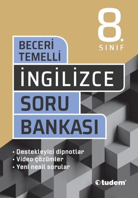 TUDEM 8.Sınıf İNGİLİZCE Beceri Temelli Soru Bankası - TUDEM EĞİTİM YAYINLARI